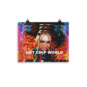hot chip world poster