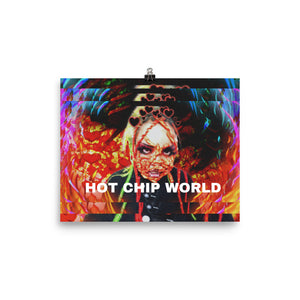 hot chip world poster